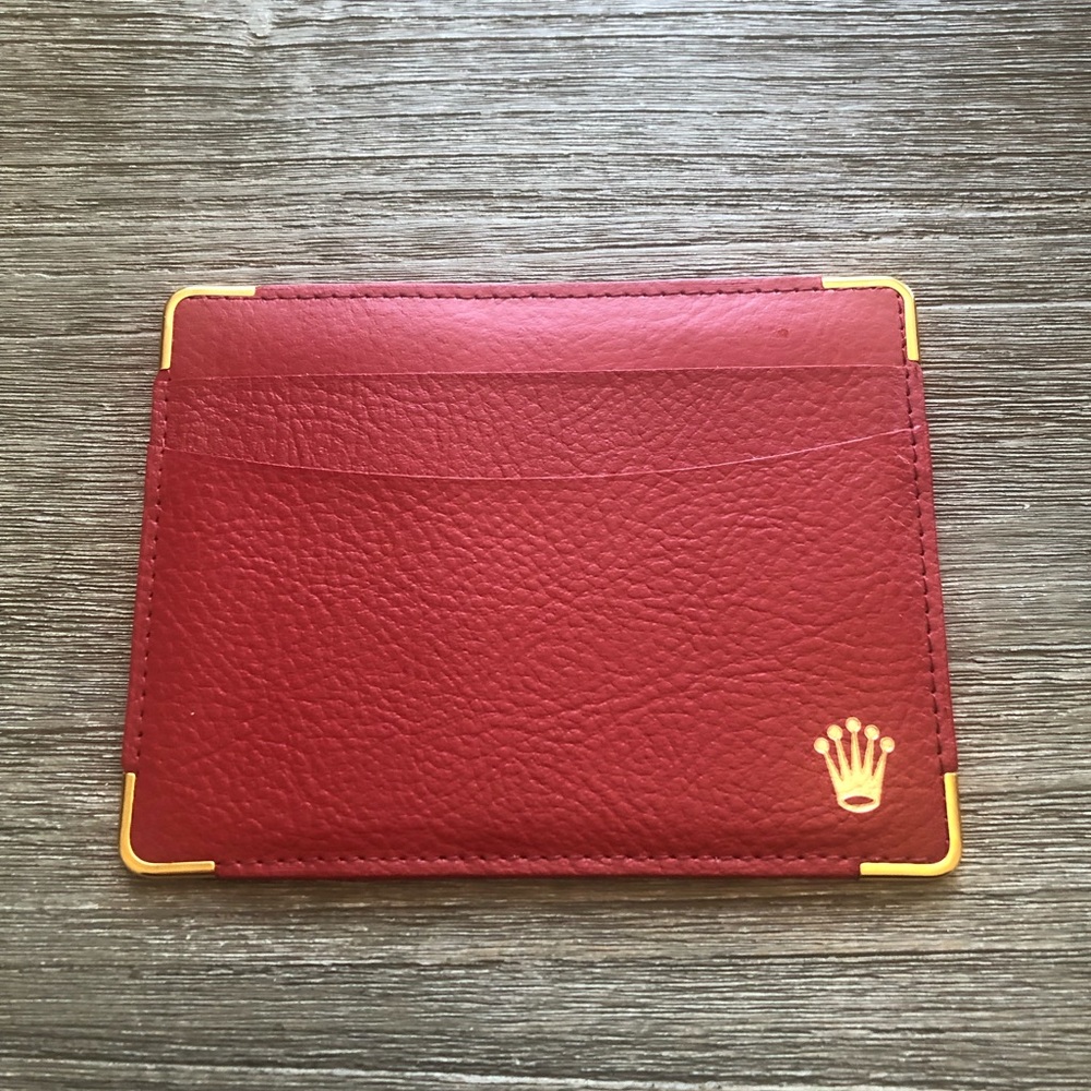 Vintage Rolex card case